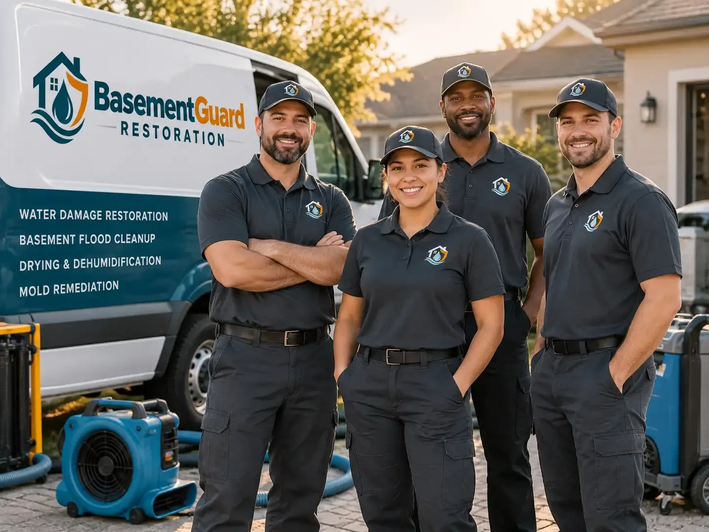 Basement Water Damage Restoration company in Plumville, PA